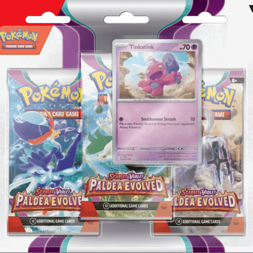 Paldea Evolved Three Pack Blister