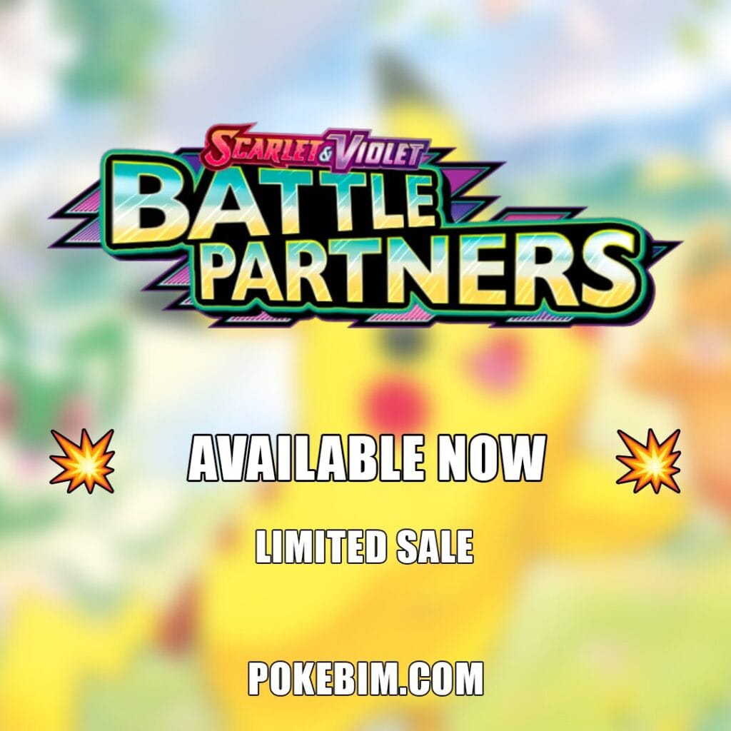 Battle Partners: The Hottest Pokémon Collection of 2025 is Selling Out FAST! 3 Battle Partners